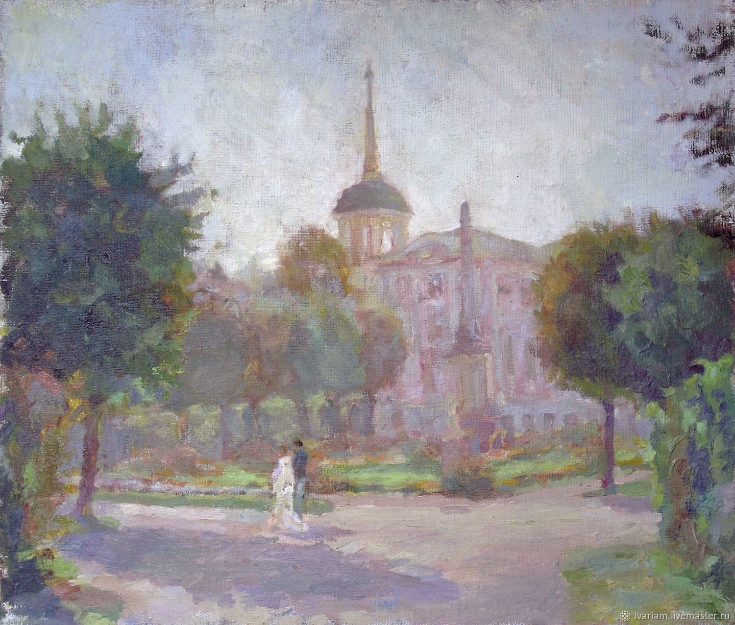 Картины в усадьбе кусково