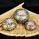 Винтаж: Коллекционные  ШКАТУЛОЧКИ Ручная работа КЛУАЗОНЕ Cloisonne Китай, Шкатулки винтажные, Москва,  Фото №1