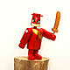 Corporal (18cm) Befar wooden toy. Puppet show. The most beautiful toys. My Livemaster. Фото №4