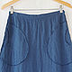 Long linen skirt with open edges. Skirts. etnoart. My Livemaster. Фото №5