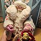 Ватная игрушка Дед Мороз. Елочные игрушки. Olesya-q29. Ярмарка Мастеров.  Фото №5