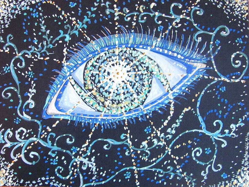 The Picture Of The `Universal Eye` Catherine Aksenova.

