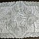Винтаж: Старинная музейная вышивка Appenzell: овальная скатерть для охотника. Текстиль винтажный. Антикварный текстиль. Интернет-магазин Ярмарка Мастеров.  Фото №2