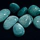 Amazonite is a mint - turquoise,translucent (large tumbling) Madagascar. Cabochons. Stones of the World. My Livemaster. Фото №4
