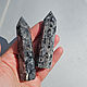 Ларвикит, кристалл. Жезл. Silverandstones. Ярмарка Мастеров.  Фото №4