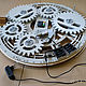 Large wall clock with rotating gears. Watch. KancyrevDecoration. My Livemaster. Фото №6