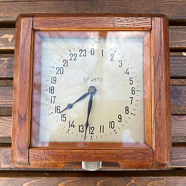 Винтаж ручной работы. Ярмарка Мастеров - ручная работа Часы Морские 24 часа Судовые Корабельные Каютные Подводной лодки СССР. Handmade.