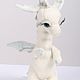 Белый Дракон. Мягкие игрушки. Angel (dollsangel). Ярмарка Мастеров.  Фото №4
