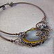 Order Necklace 'Forest lake'. Gala jewelry (ukrashenija). Livemaster. . Necklace Фото №3