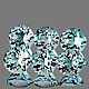 Заказать Берилл Аквамарин IF-VVS натуральный, круг, 3,7-3,8мм, 12 шт. ILLUSION_STONES1. Ярмарка Мастеров. . Кабошоны Фото №3