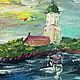 Открытка "Следуй в Замок за котом". Открытки. ArtGrig мастерская живописи (artgrig). Интернет-магазин Ярмарка Мастеров.  Фото №2