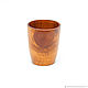 Order A glass made of natural wood Siberian Cedar. C15. ART OF SIBERIA. Livemaster. . Mugs and cups Фото №3