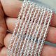 ГОРНЫЙ ХРУСТАЛЬ,Бусины микроогранка,3 мм,нить. Бусины. SilverBranch_Shop. Интернет-магазин Ярмарка Мастеров.  Фото №2