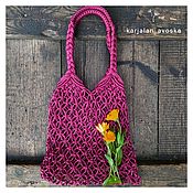 Сумки и аксессуары handmade. Livemaster - original item Bag-string bag macrame 