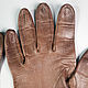 Винтаж: Длинные кожаные перчатки Германия. Перчатки винтажные. Штучная вещица. Ярмарка Мастеров.  Фото №5