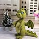 Order felt toy: The dragon is the symbol of the year. colorlight (colorlight). Livemaster. . Felted Toy Фото №3