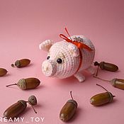 Куклы и игрушки handmade. Livemaster - original item Pig Fanny. Handmade.