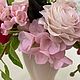 Композиция с цветами из холодного фарфора. Композиции. Флера Flowers. Ярмарка Мастеров.  Фото №4