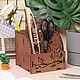 Органайзер детский из дерева в подарок школьникам. Карандашницы. WoodShop. Интернет-магазин Ярмарка Мастеров.  Фото №2