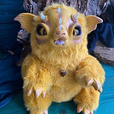 Куклы и игрушки ручной работы. Ярмарка Мастеров - ручная работа Янтарик. Handmade.