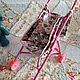 Чехол для кукольной коляски с сумочкой, Игрушки-каталки, Мирный,  Фото №1