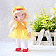 Утя (12 см). Куклы и пупсы. teddy_and_toys. Ярмарка Мастеров.  Фото №4