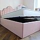 Детская розовая кровать для девочки "Эльба”. Кровати. Krovatkin & Nicelamp. Ярмарка Мастеров.  Фото №6