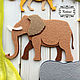 Cutting of felt ' African animals'. Felts. kidomi (kidomi). Online shopping on My Livemaster.  Фото №2
