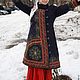 Вышивка на Вашем пальто. Пальто. СЛАВный стиль от Заряны и Анны. Ярмарка Мастеров.  Фото №6
