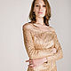 Golden dress. Dresses. BORMALISA. My Livemaster. Фото №4