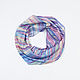 Silk lilac handkerchief. Shawls1. ArtBeklov. Online shopping on My Livemaster.  Фото №2