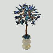 Цветы и флористика handmade. Livemaster - original item Tree of lapis lazuli 