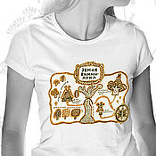 Одежда handmade. Livemaster - original item Winnie-The-Pooh Land T-Shirt. Handmade.