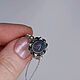Серебряное кольцо с эфиопским опалом, 17.5. Кольца. Винтажная особа. Ярмарка Мастеров.  Фото №7