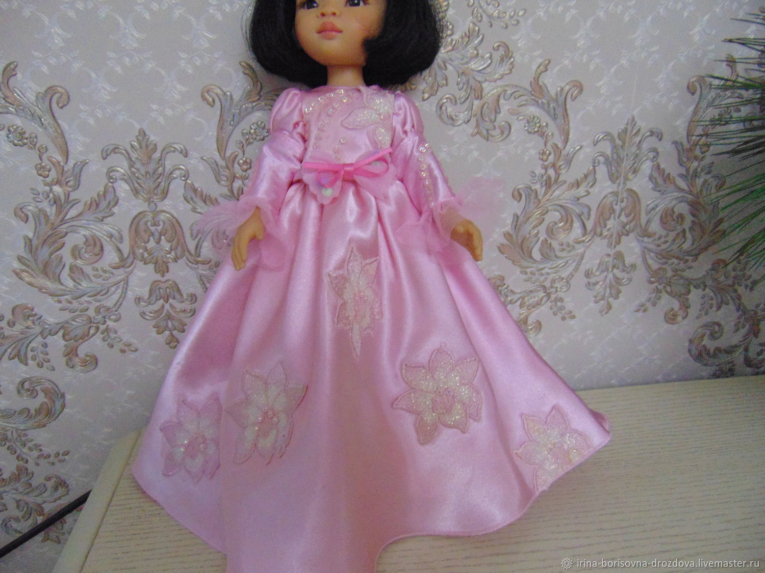  платье бальное розовое, Одежда для кукол, Омск,  Фото №1