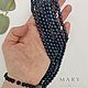 Заказать Жемчуг натуральный речной синий, рис, 6, 1 нить, Б895. Mary furnitura. Ярмарка Мастеров. . Бусины Фото №3