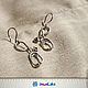 Order Nurse Jewelry Doctor earrings Gift Medical jewelry stethoscope earring. JeweLake. Livemaster. . Earrings Фото №3