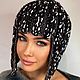 Заказать Шапка-парик зимняя «КАРЕ КЛЕОПАТРЫ». Анна Лесникова      Les accessoires. Ярмарка Мастеров. . Шапки Фото №3