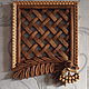 Декоративная деревянная решетка Рябина.
