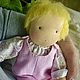 Кукла-младенец 20-24 см. Вальдорфские куклы и звери. Alla  (Waldorf doll&toy). Ярмарка Мастеров.  Фото №4
