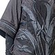 Свитшот стеганый с аппликацией из кашемира и шелка. Куртки. Тина Новицкая. Авторская одежда. (tina-novitskaya). Интернет-магазин Ярмарка Мастеров.  Фото №2
