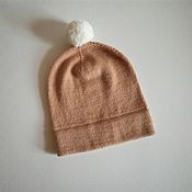 Аксессуары handmade. Livemaster - original item Knitted long hat 