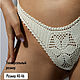 Women's Knitted Two-piece Swimsuit 2Lillys / MILK. Swimwear. Lisa Prior Fashion Brand & Atelier. My Livemaster. Фото №5