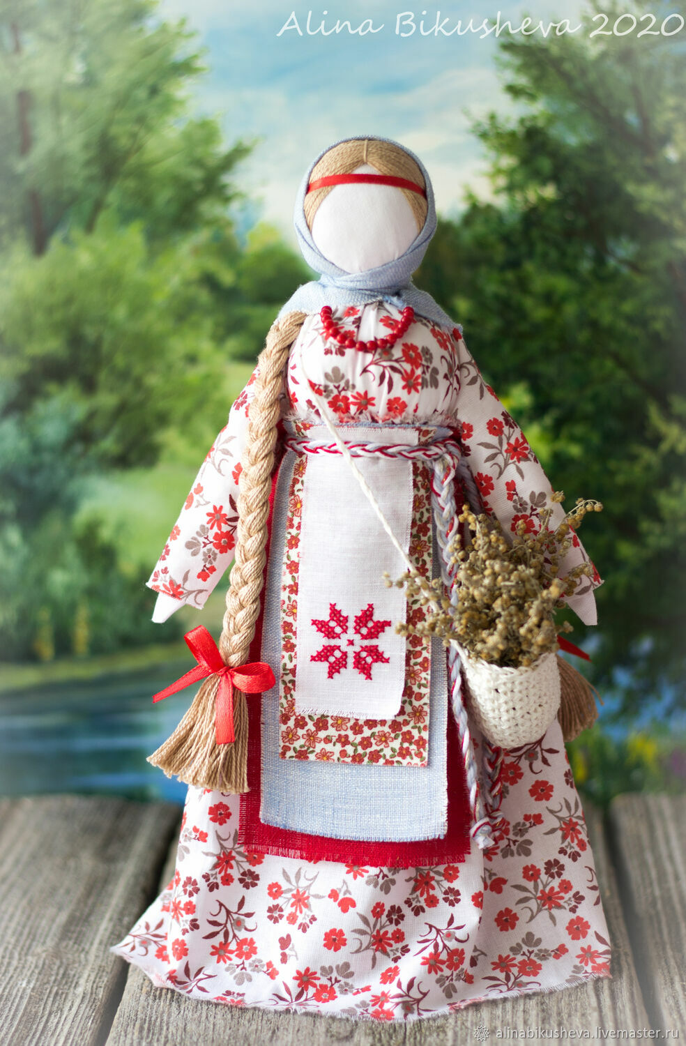 Классическая славянска кукла, оберег - Мотанка своими руками