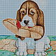 Order Beaded embroidery set 'I miss you'. Beaded embroidery from Laura. Livemaster. . Embroidery kits Фото №3