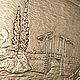 Винтаж: Хьюмидор коробка-шкатулка "Романтический мост". Шкатулки винтажные. Лавка любопытных вещиц Curiosa. Ярмарка Мастеров.  Фото №5