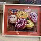  Funny donuts. Original. Pictures. Valeria Akulova ART. My Livemaster. Фото №4