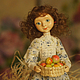  Любочка с Яблоками Кукла авторская, Интерьерная кукла, Санкт-Петербург,  Фото №1