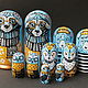 Развивающая Игрушка  Матрешка Зверята wooden toy home decor, Пазлы и головоломки, Санкт-Петербург,  Фото №1