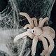 The spider is soft on the frame. Stuffed Toys. vegdolls. My Livemaster. Фото №6